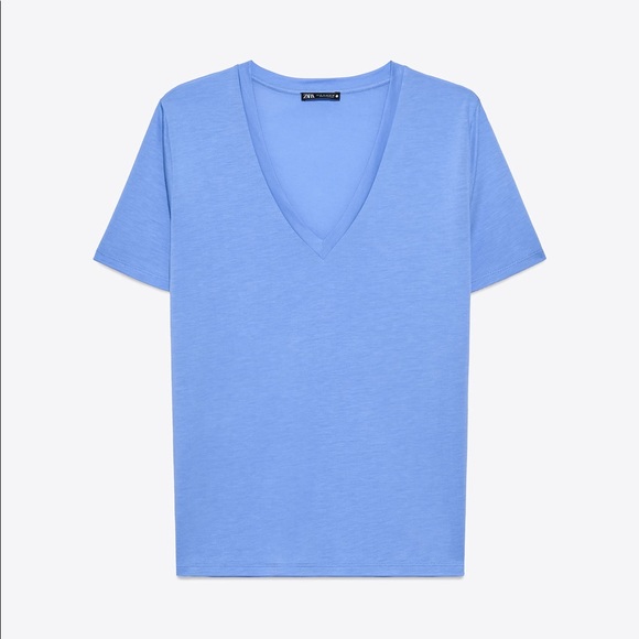 BASIC LYOCELL T-SHIRT - Picture 1 of 2